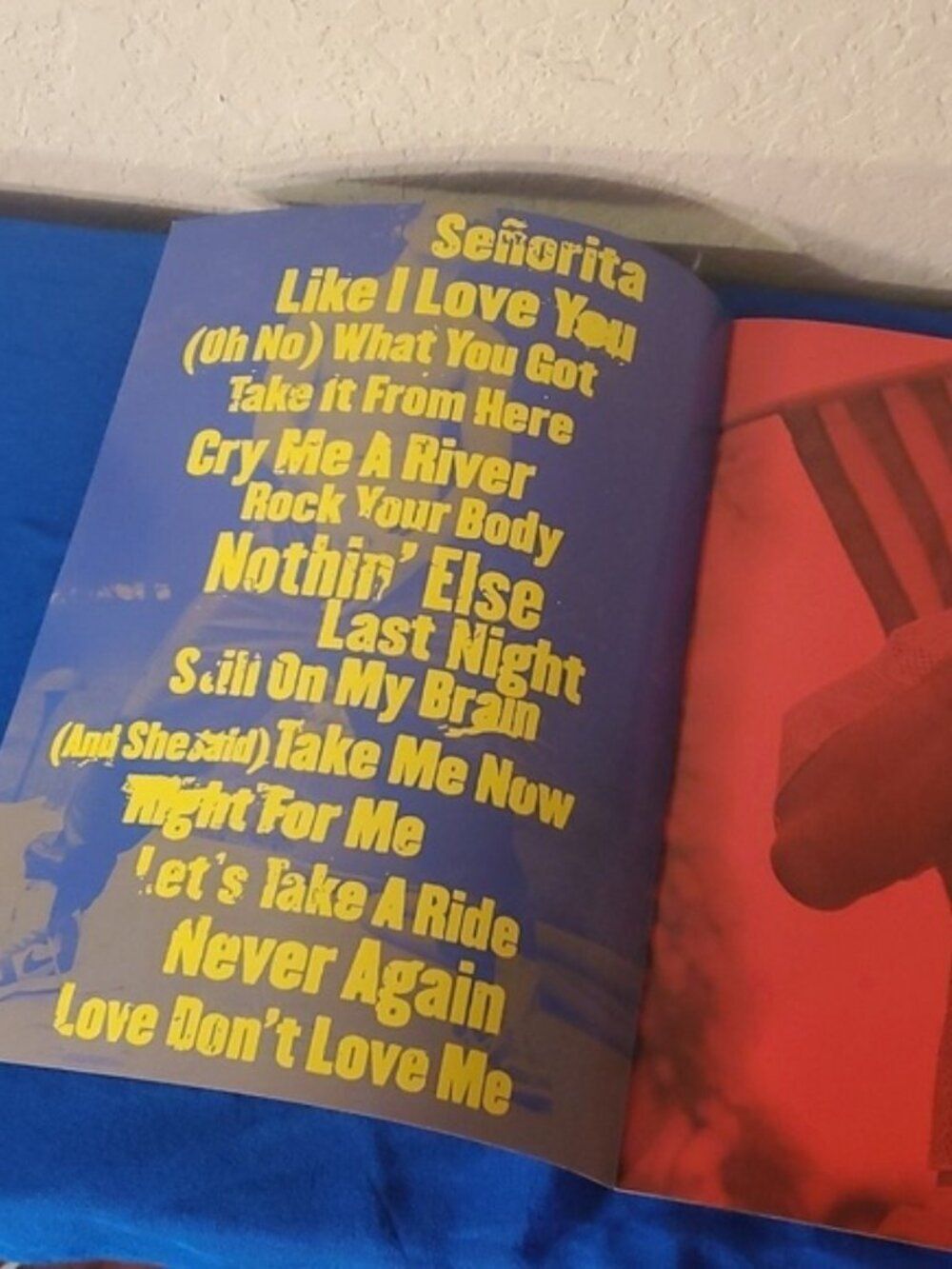 VTG 2003 Justin Timberlake Justified World Tour Official Concert Program Book - Picture 2 of 7
